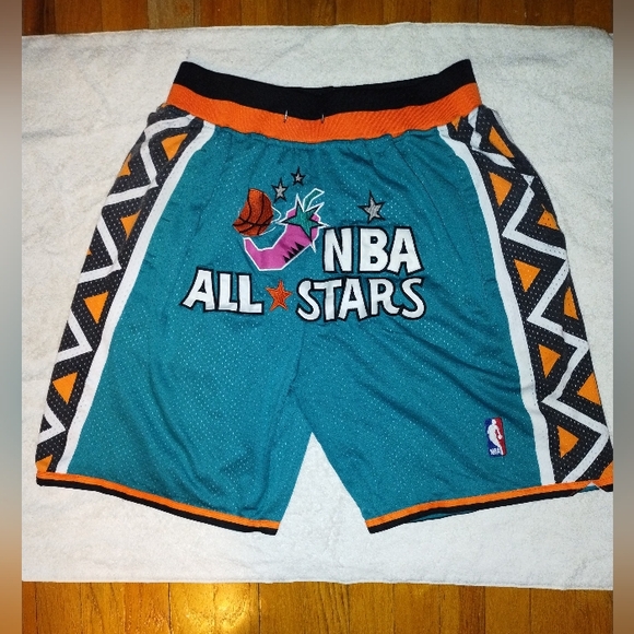 NBA All Stars 1996 Throwback Basketball Shorts Just Don XL - Picture 1 of 8